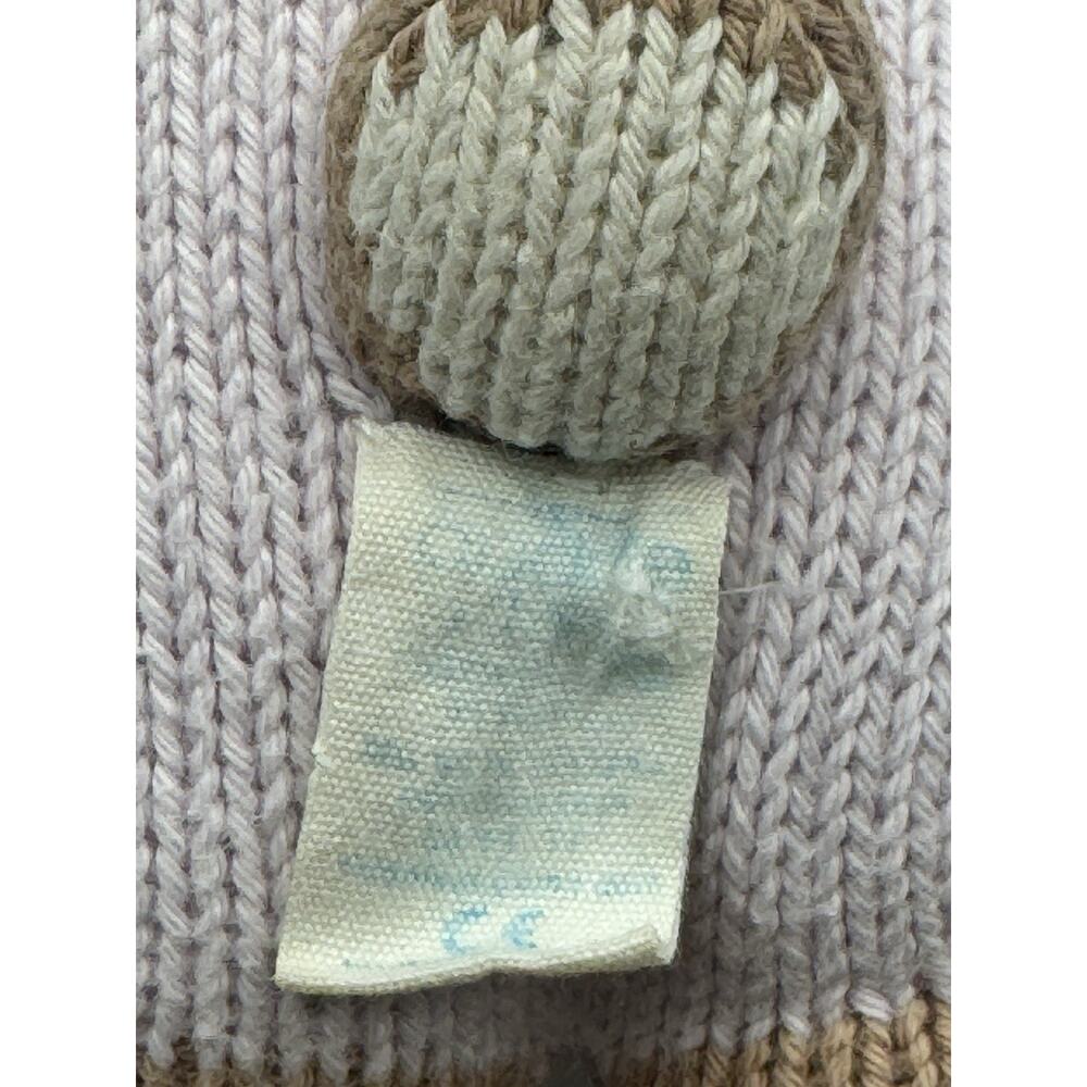 Cuddle + Kind Violet the Fawn Deer Plush Knit Stuffed Animal 14" Handmade Peru - Picture 8 of 8